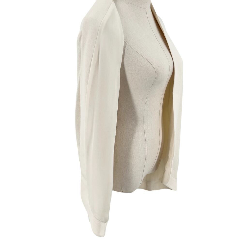 Sally Lapointe Womens Open Front Jacket Blazer 3/… - image 6